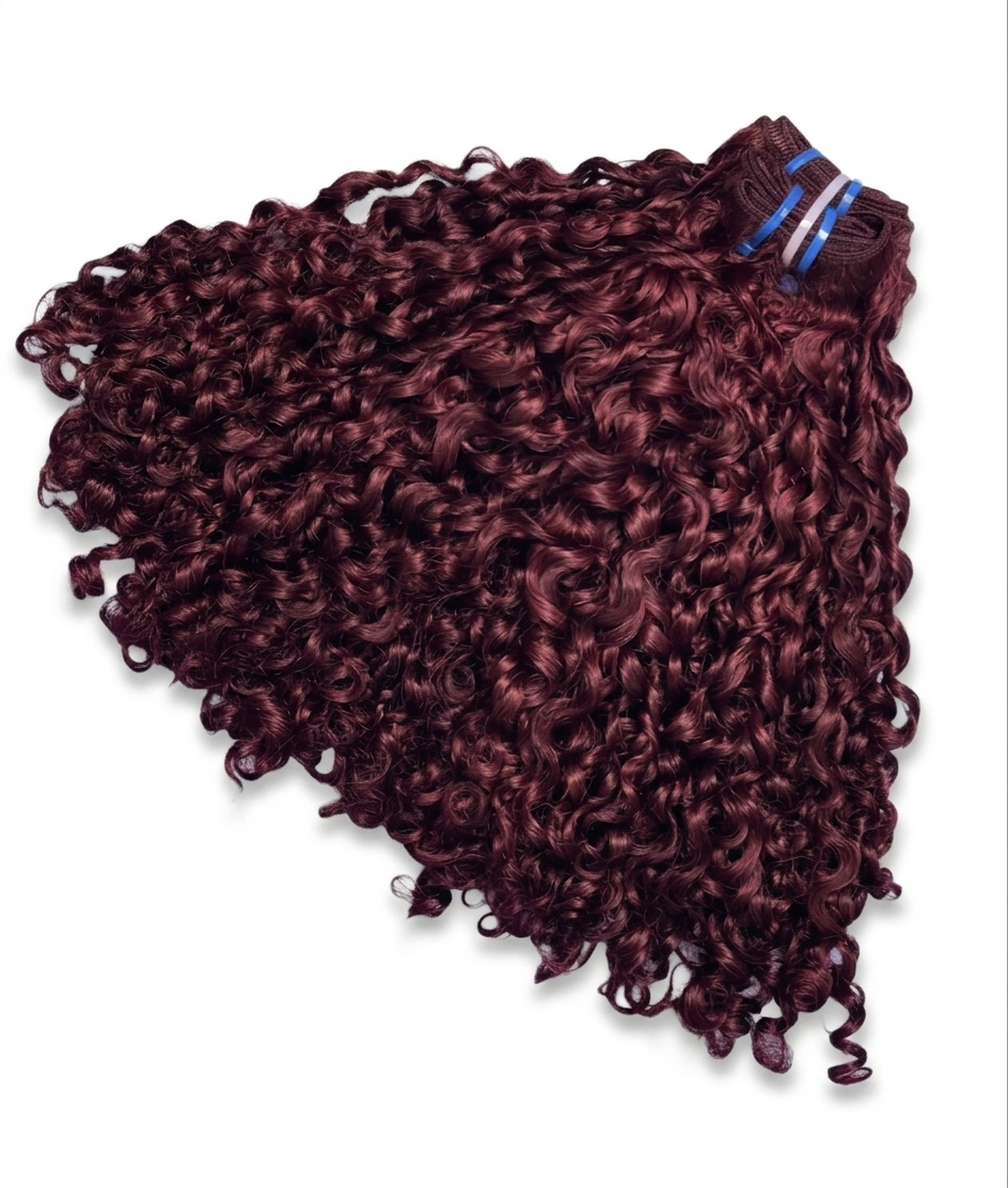 Pixie Curly Double Drawn Human Hair Bundles